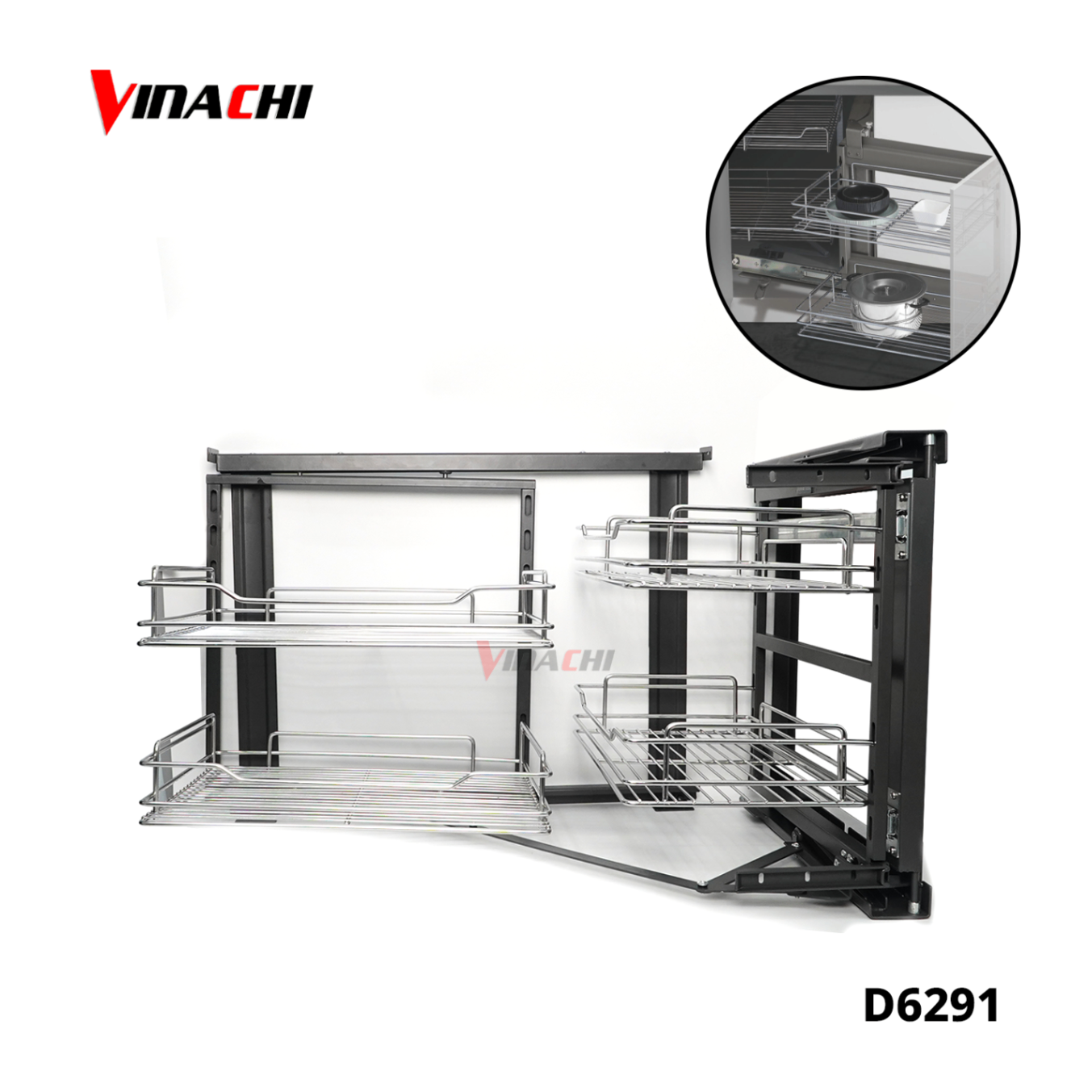 D6291 - Kệ góc liên hoàn inox 304 Duraval D6291.png