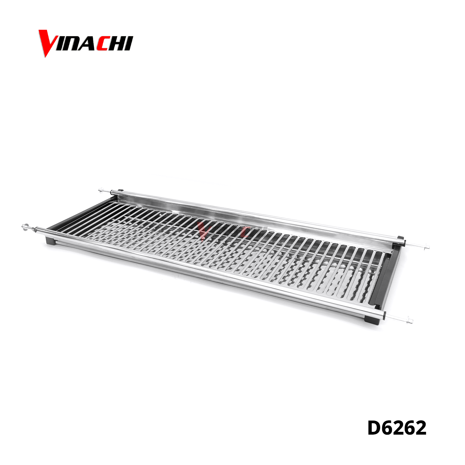 D6262 - Bộ giá bát đĩa cố định 2 tầng chữ V inox 304 Duraval D6262.png