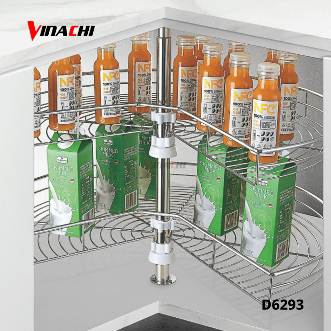 D6293  - Kệ góc xoay 270 độ inox 304 Duraval D6293.png