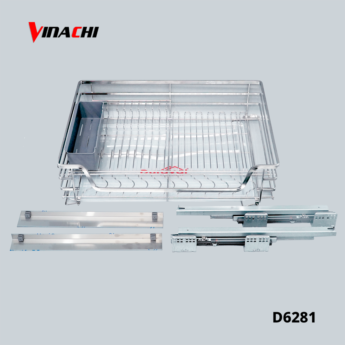 D6281 - Giá bát đĩa đa năng inox 304 Duraval D6281.png