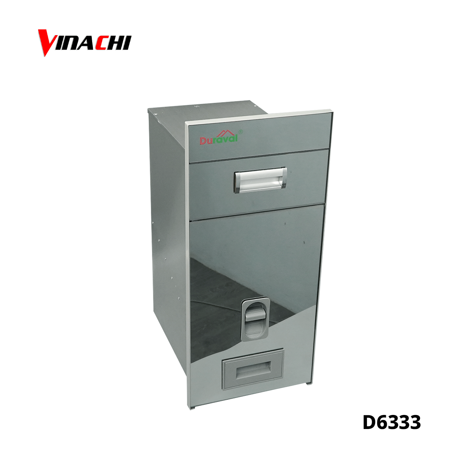 D6333 - Thùng gạo tráng gương inox Duraval D6333.png