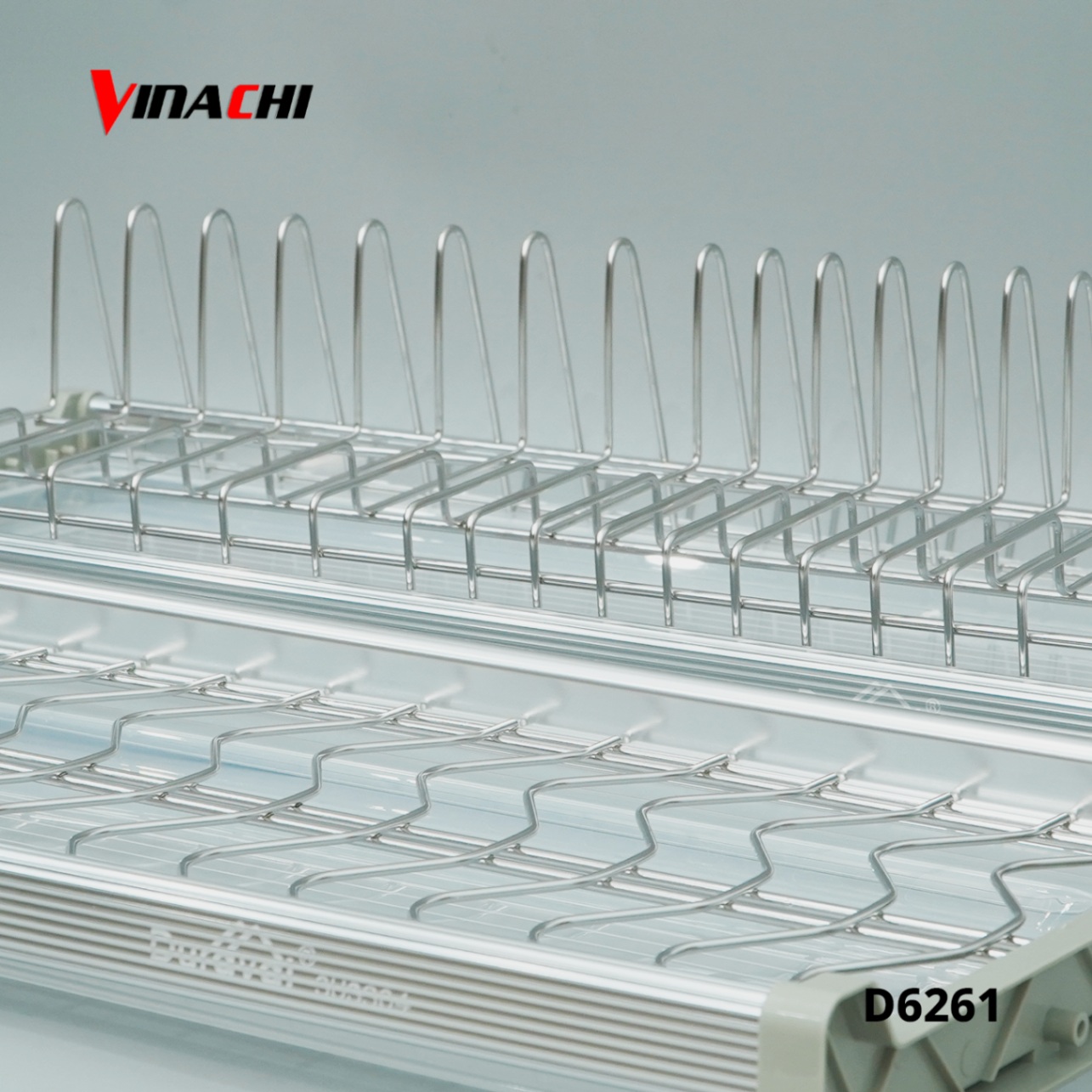 D6261 - Bộ giá bát đĩa cố định 2 tầng inox 304 Duraval D6261.png