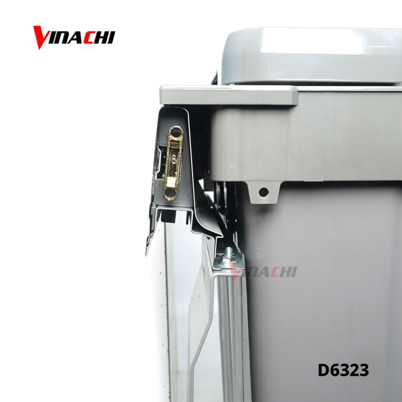 D6323 - Thùng rác liền cánh tủ bếp Duraval D6323-1.png