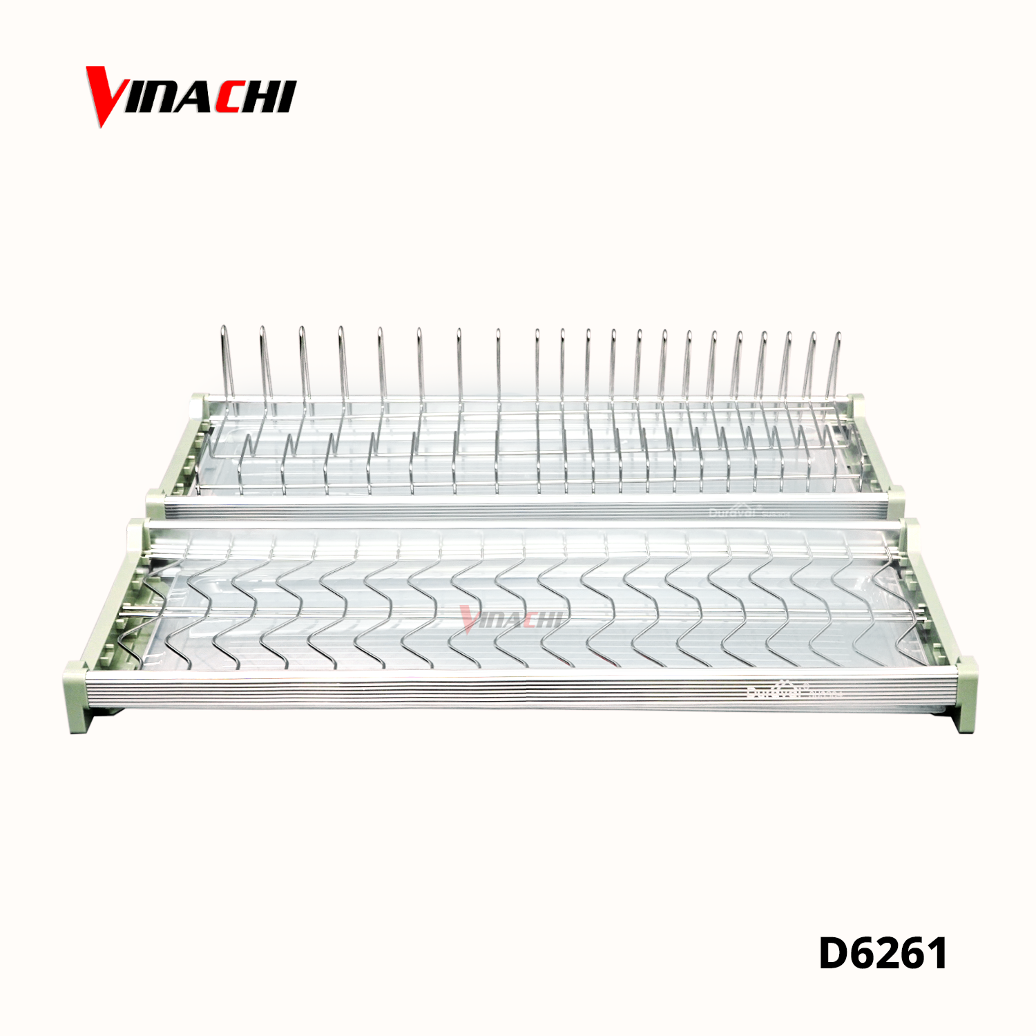 D6261 - Bộ giá bát đĩa cố định 2 tầng inox 304 Duraval D6261.png