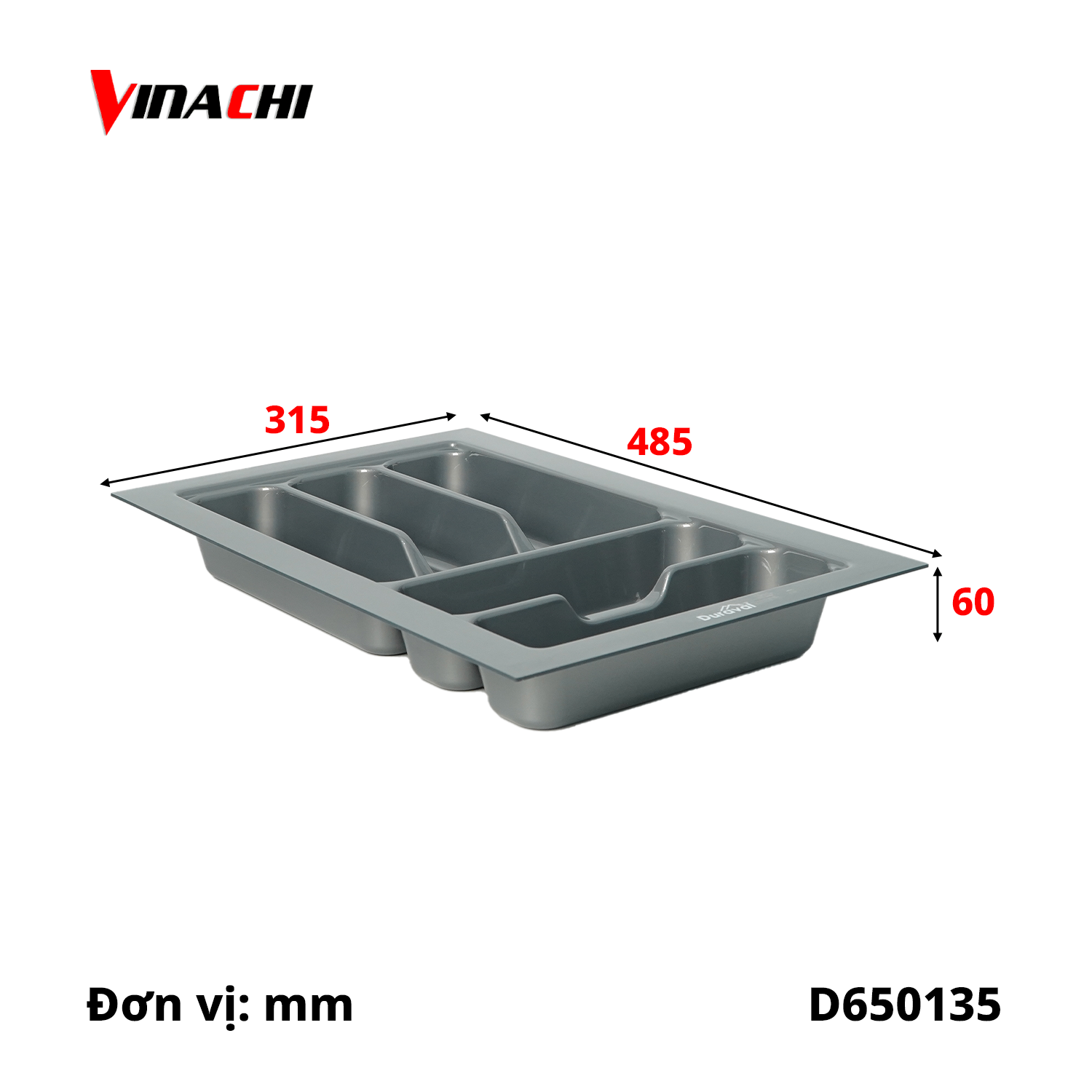 5 ngăn-315*485*60mm