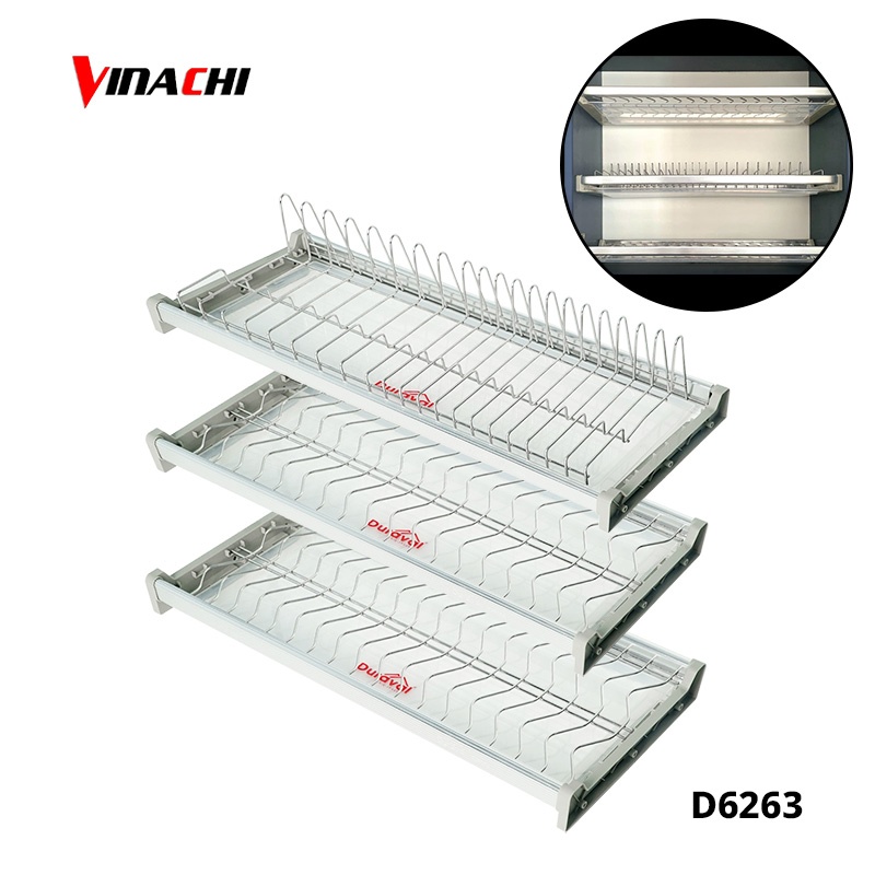 D6263 -Bộ giá bát đĩa cố định 3 tầng inox 304 Duraval D6263.jpg