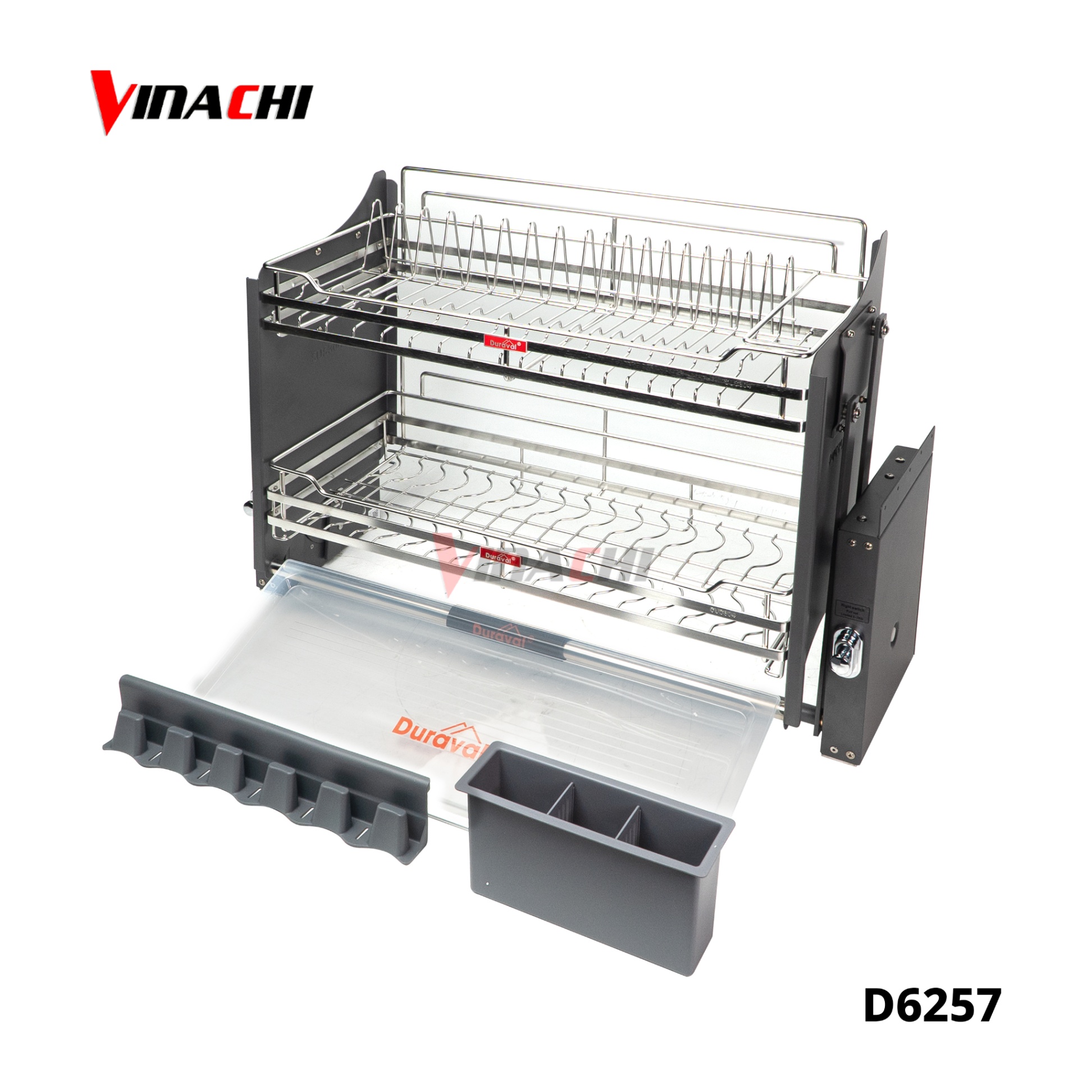 D6257 - Giá bát nâng hạ vách, nan inox 304 Duraval D6257.jpg