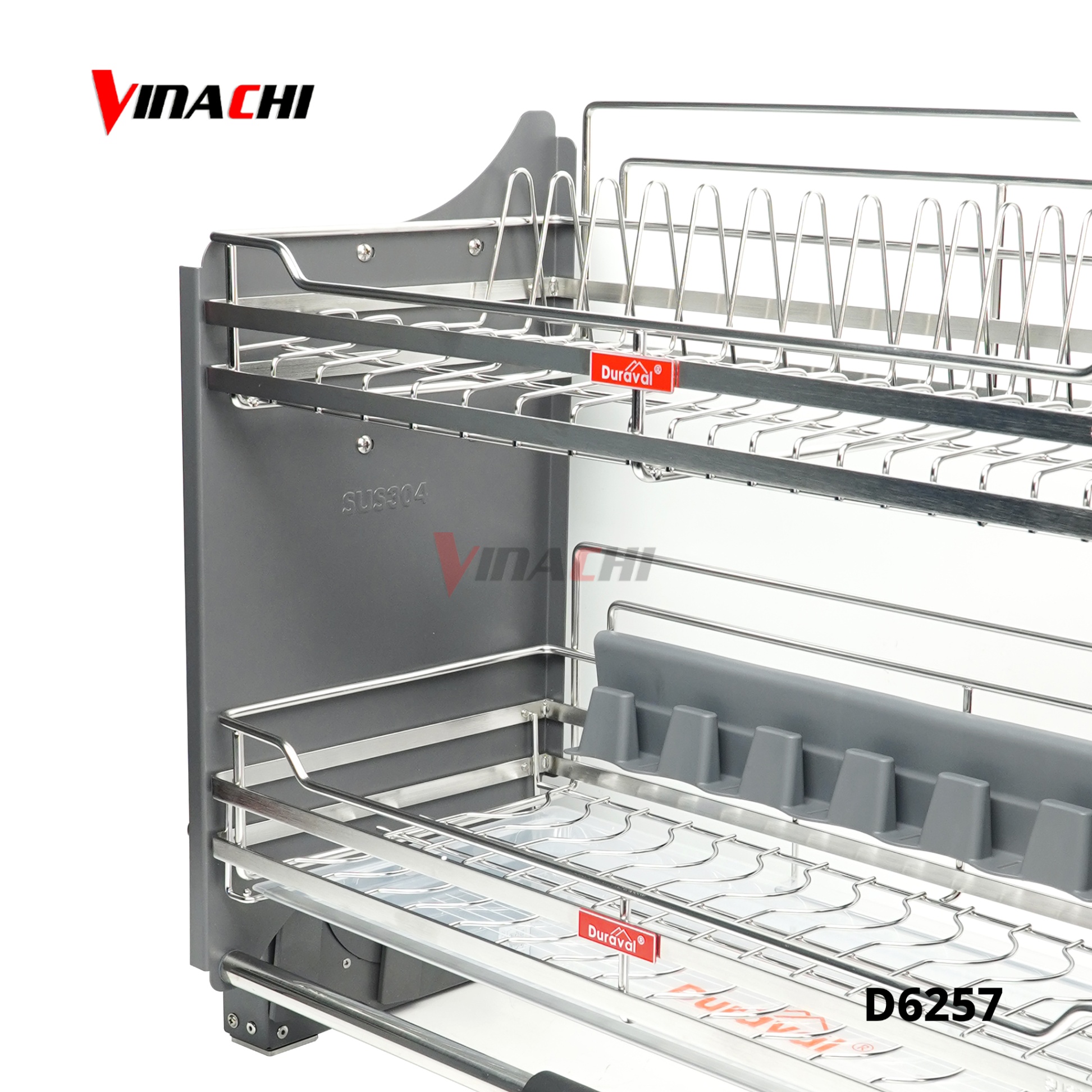 D6257 - Giá bát nâng hạ vách, nan inox 304 Duraval D6257.jpg