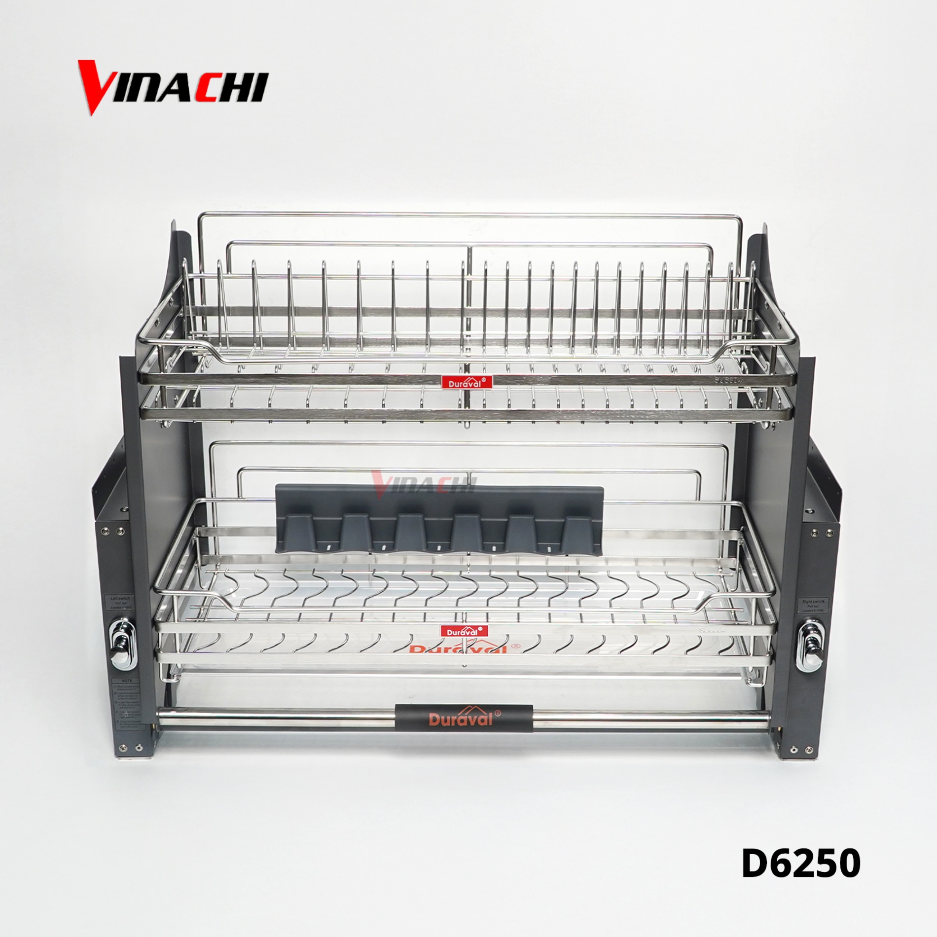 D6250 - Giá bát nâng hạ inox Duraval D6250.jpg