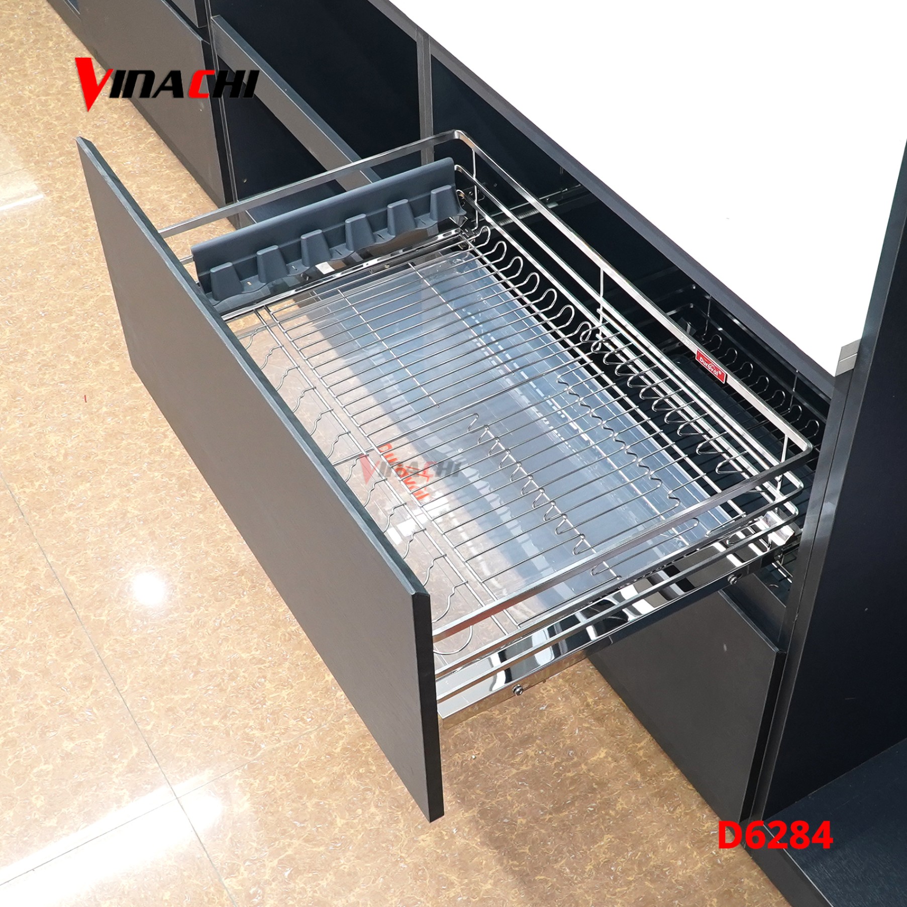 D6284 - Giá bát đĩa đa năng inox 304 Duraval D6284.jpg