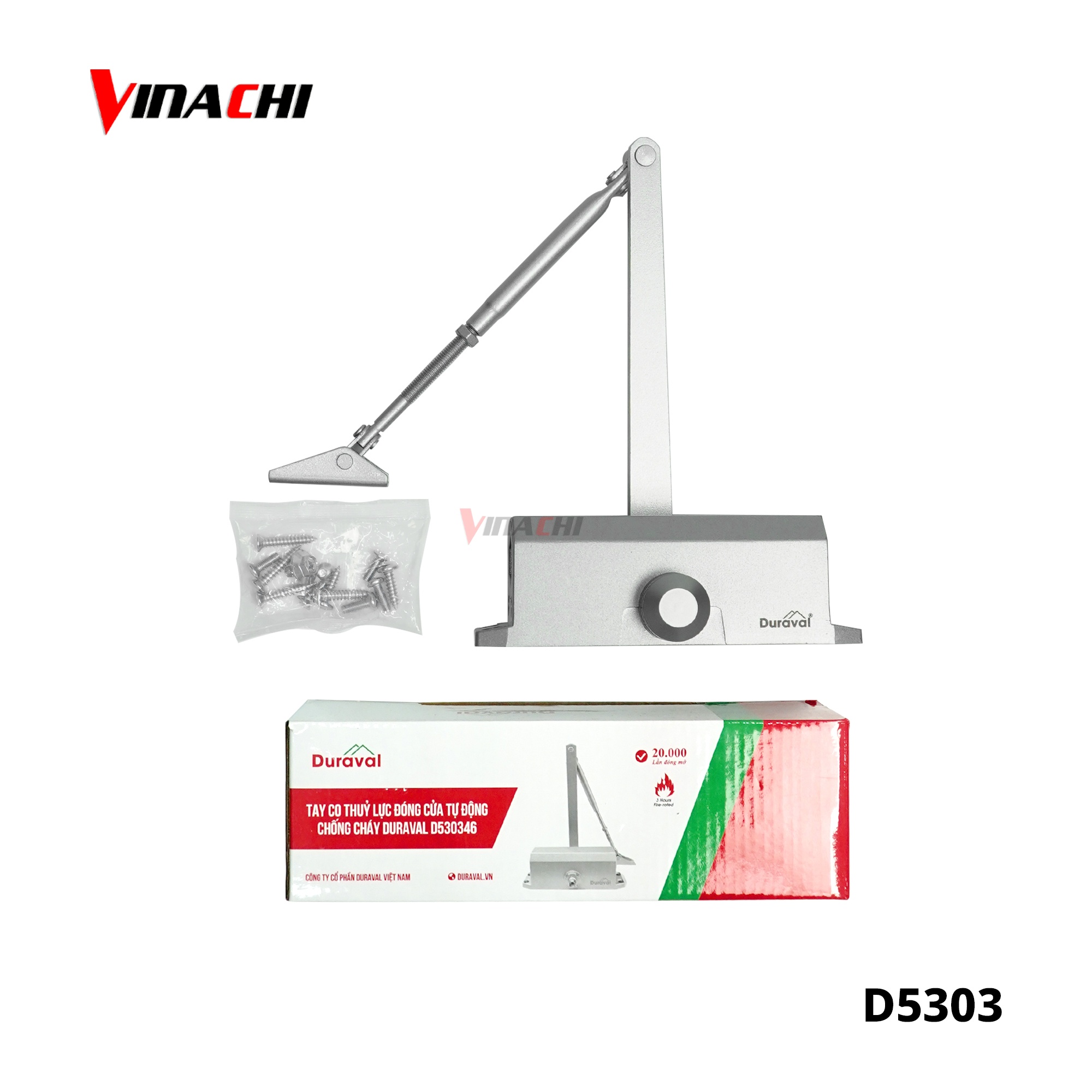 D5303 - Tay co thuỷ lực đóng cửa cửa tự động chống cháy Duraval.jpg