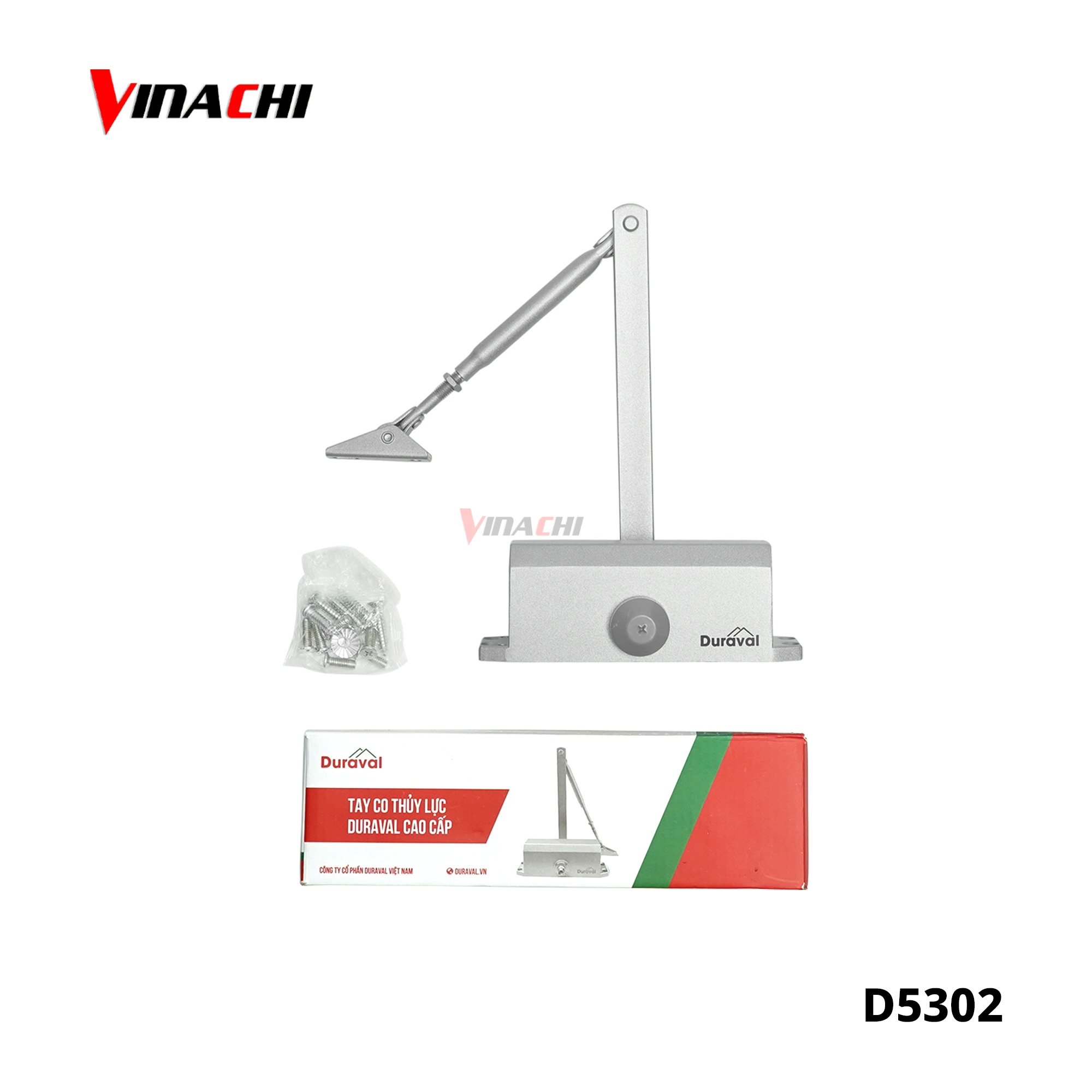 D5302 - Tay co thuỷ lực đóng cửa tự động có điểm dừng Duraval-3.jpg
