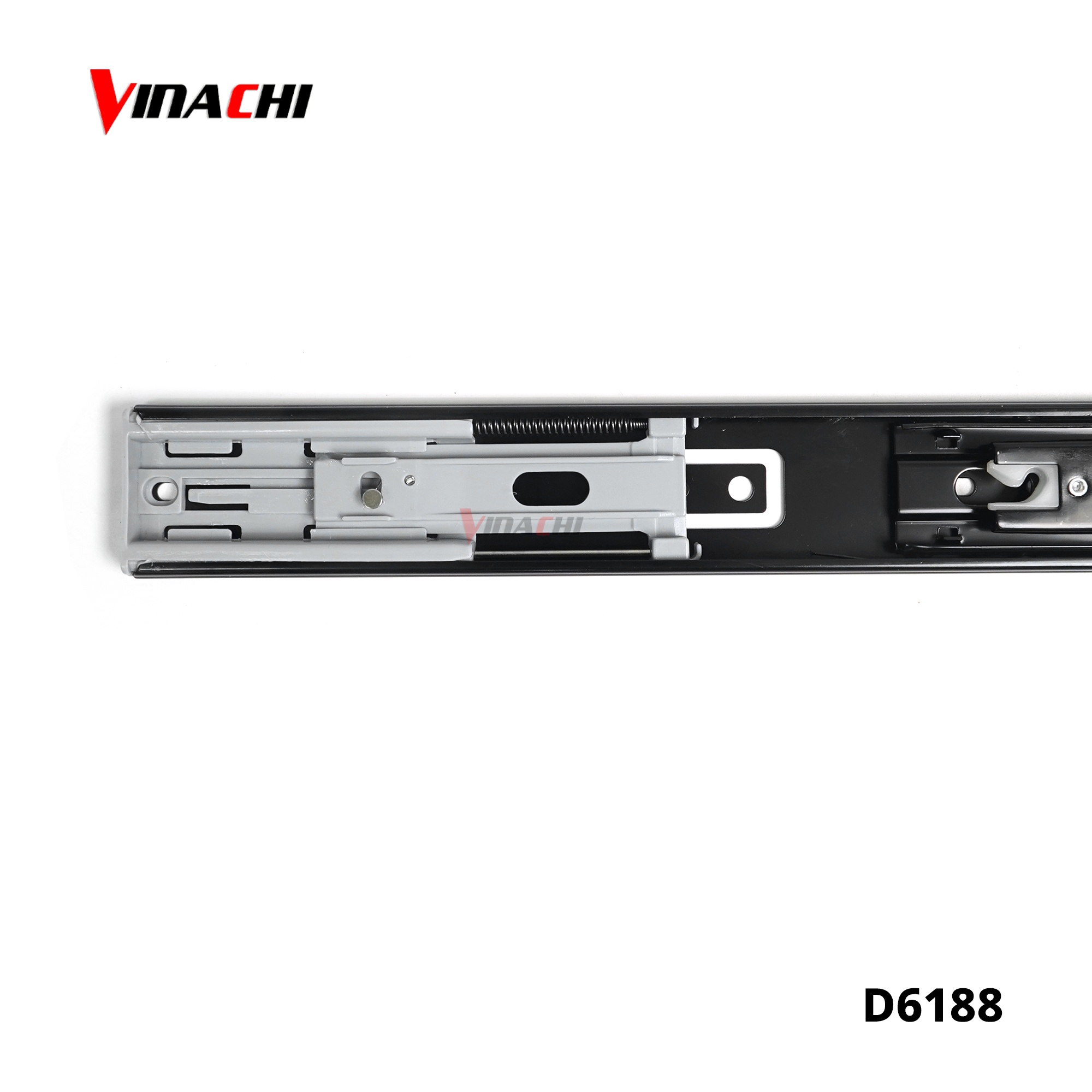 D6188 - Ray bi 3 tầng giảm chấn Duraval đen 45mm D6188.jpg
