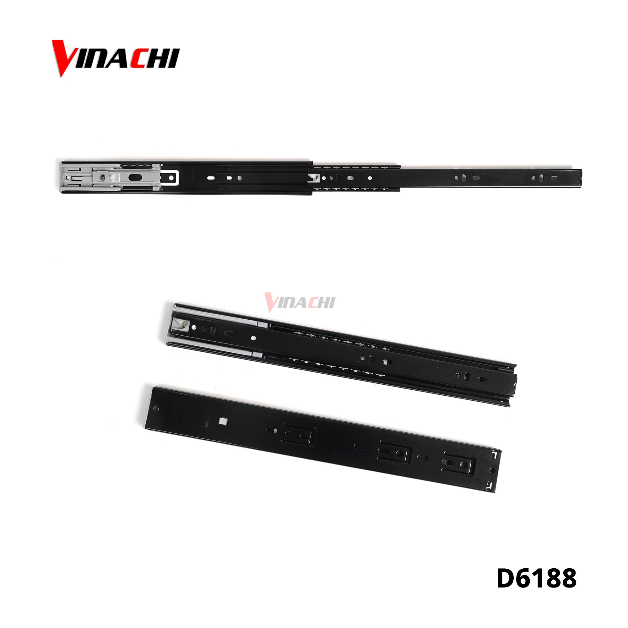 D6188 - Ray bi 3 tầng giảm chấn Duraval đen 45mm D6188.jpg