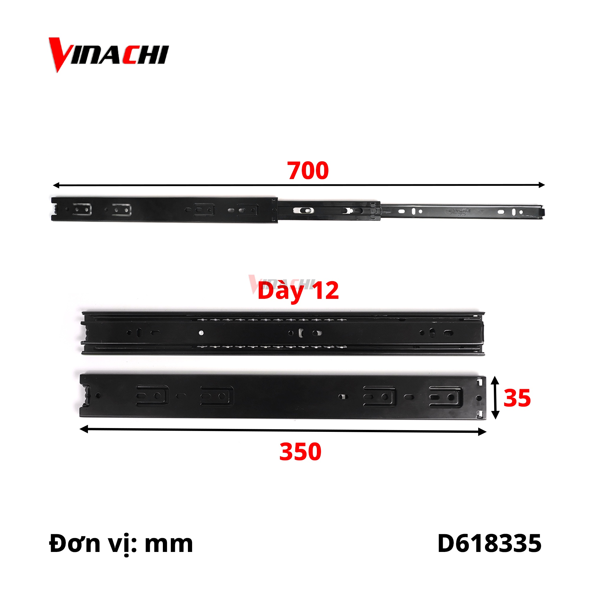 35*350mm D618335