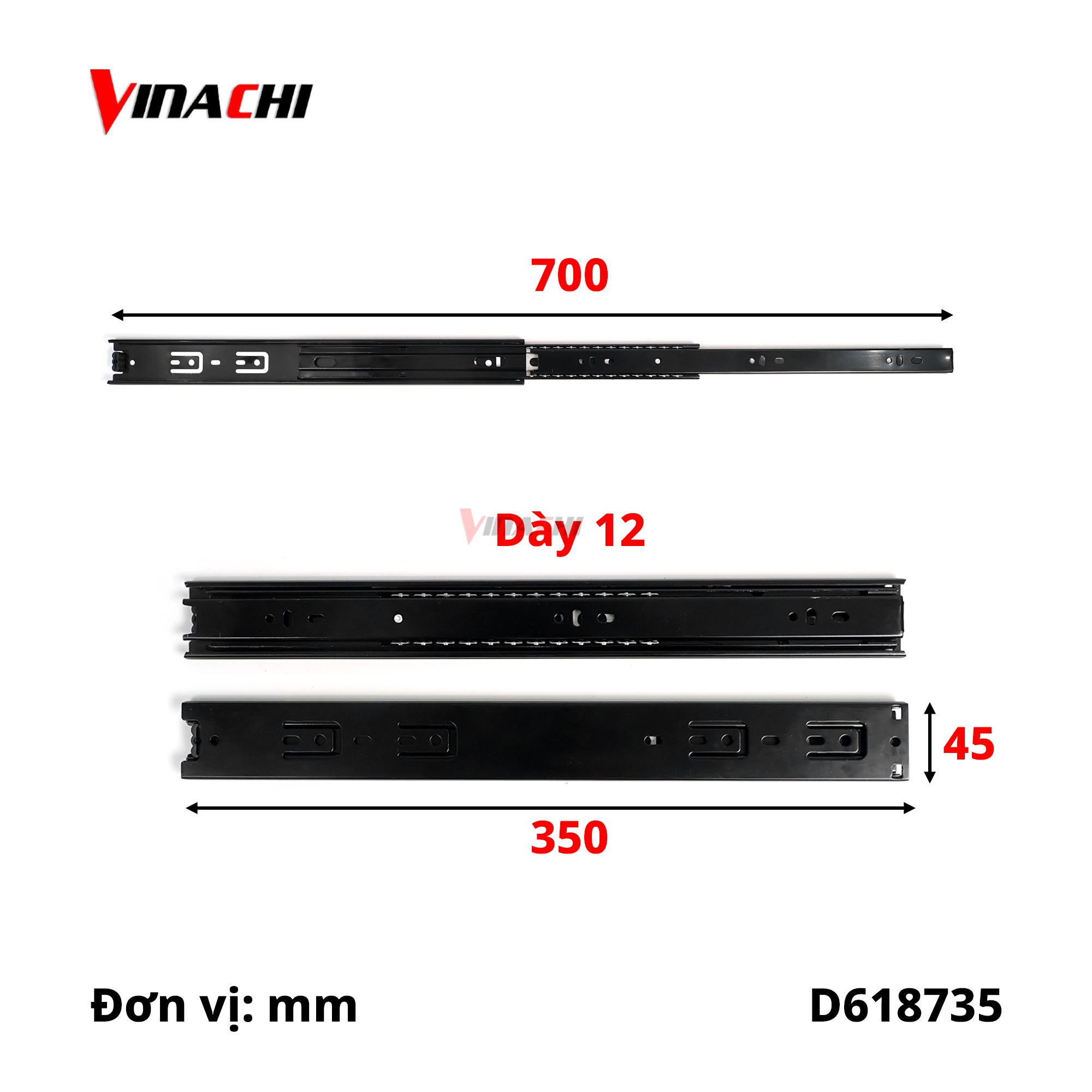 45*350mm D618735