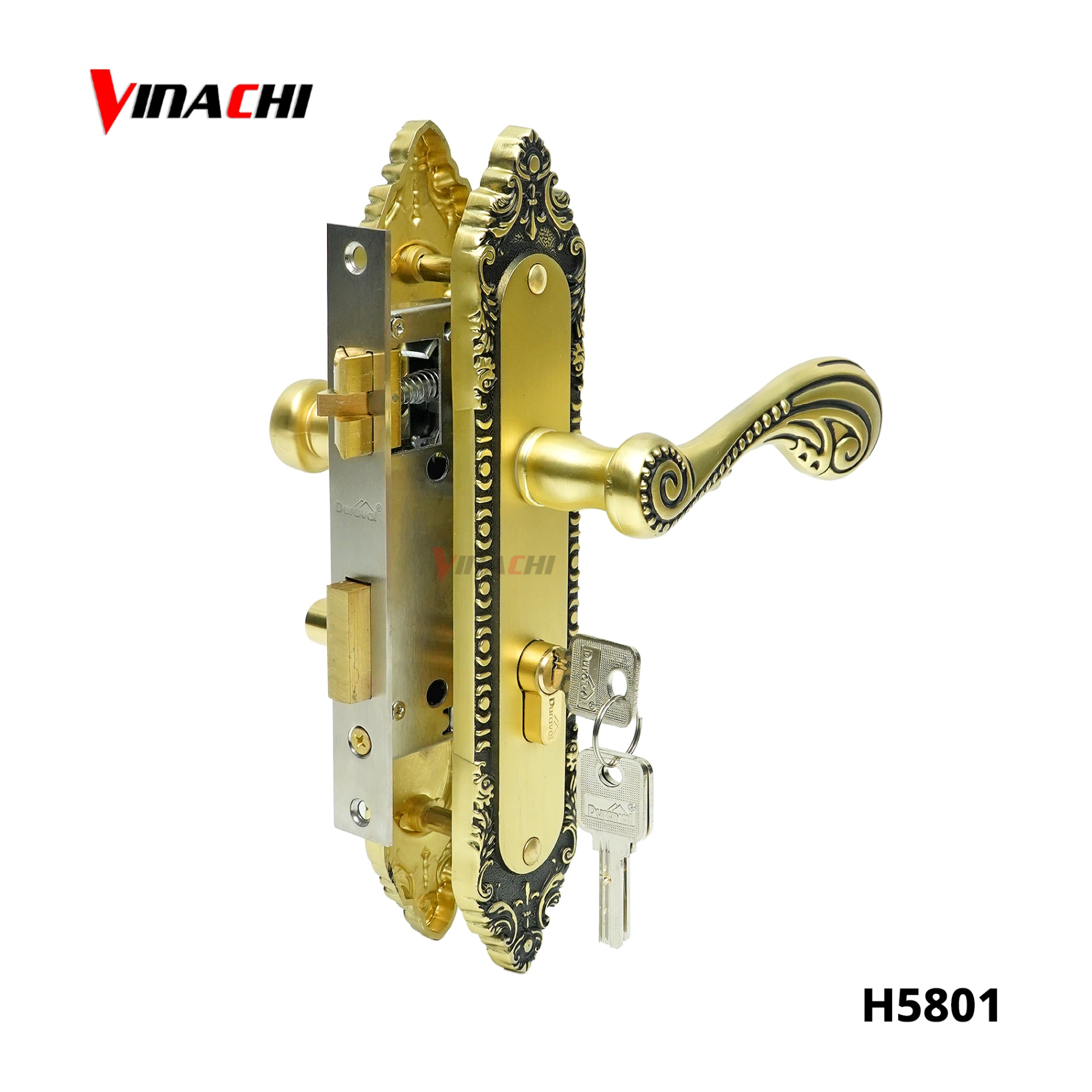 H5801 - Khoá tay nắm hợp kim Duraval H5801.jpg