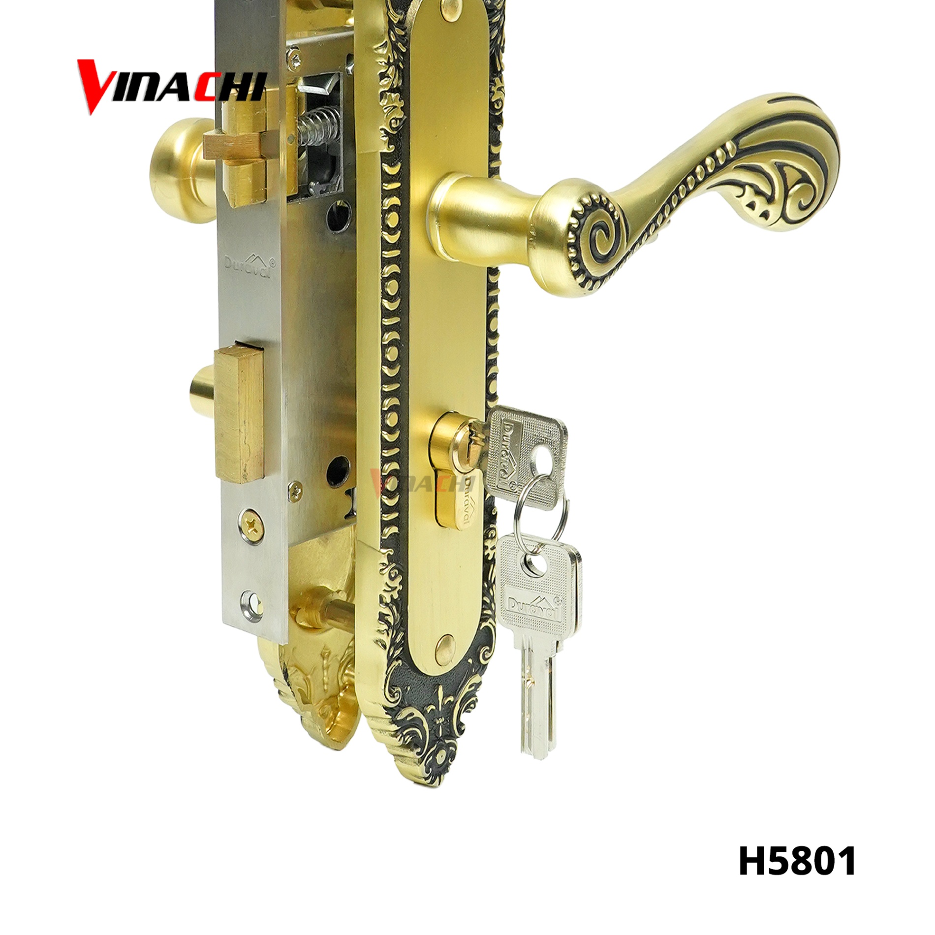 H5801 - Khoá tay nắm hợp kim Duraval H5801.jpg