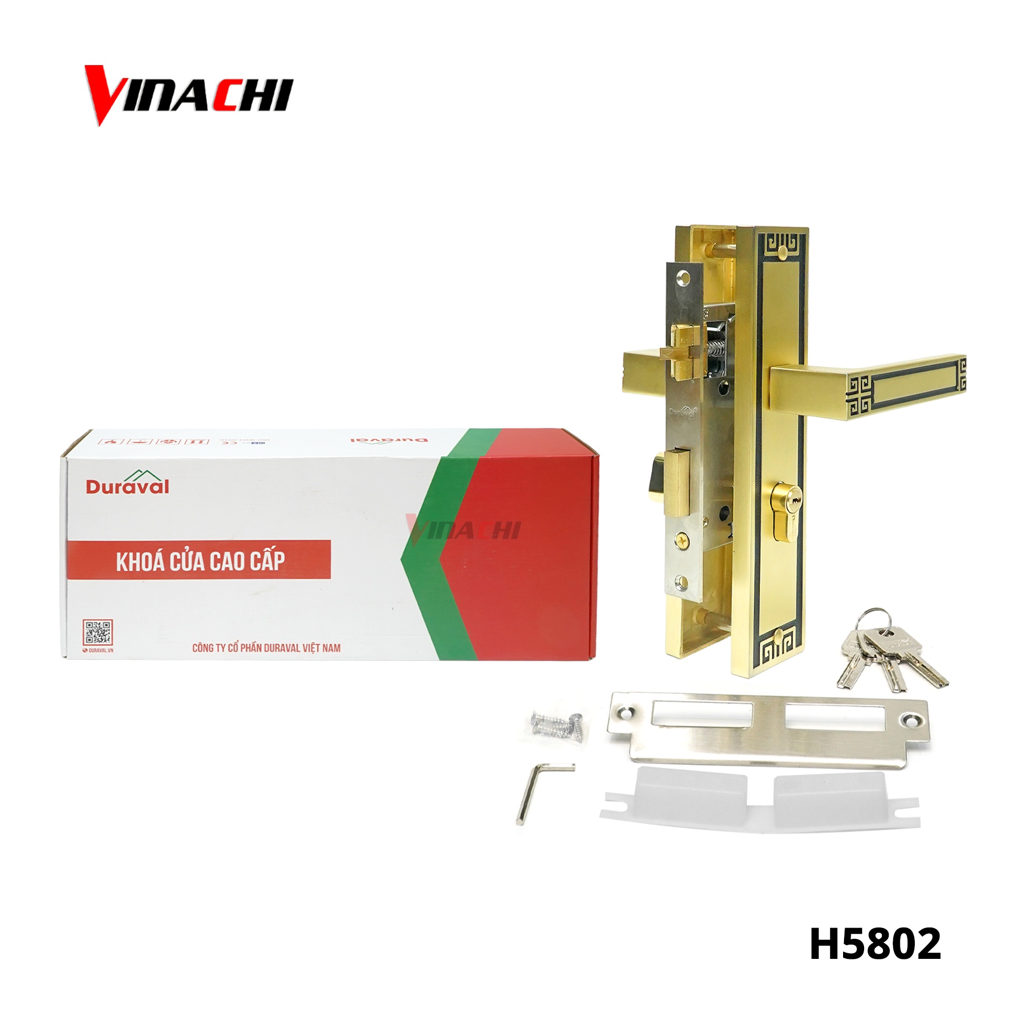 H5802 - Khoá tay nắm hợp kim Duraval H5802.jpg