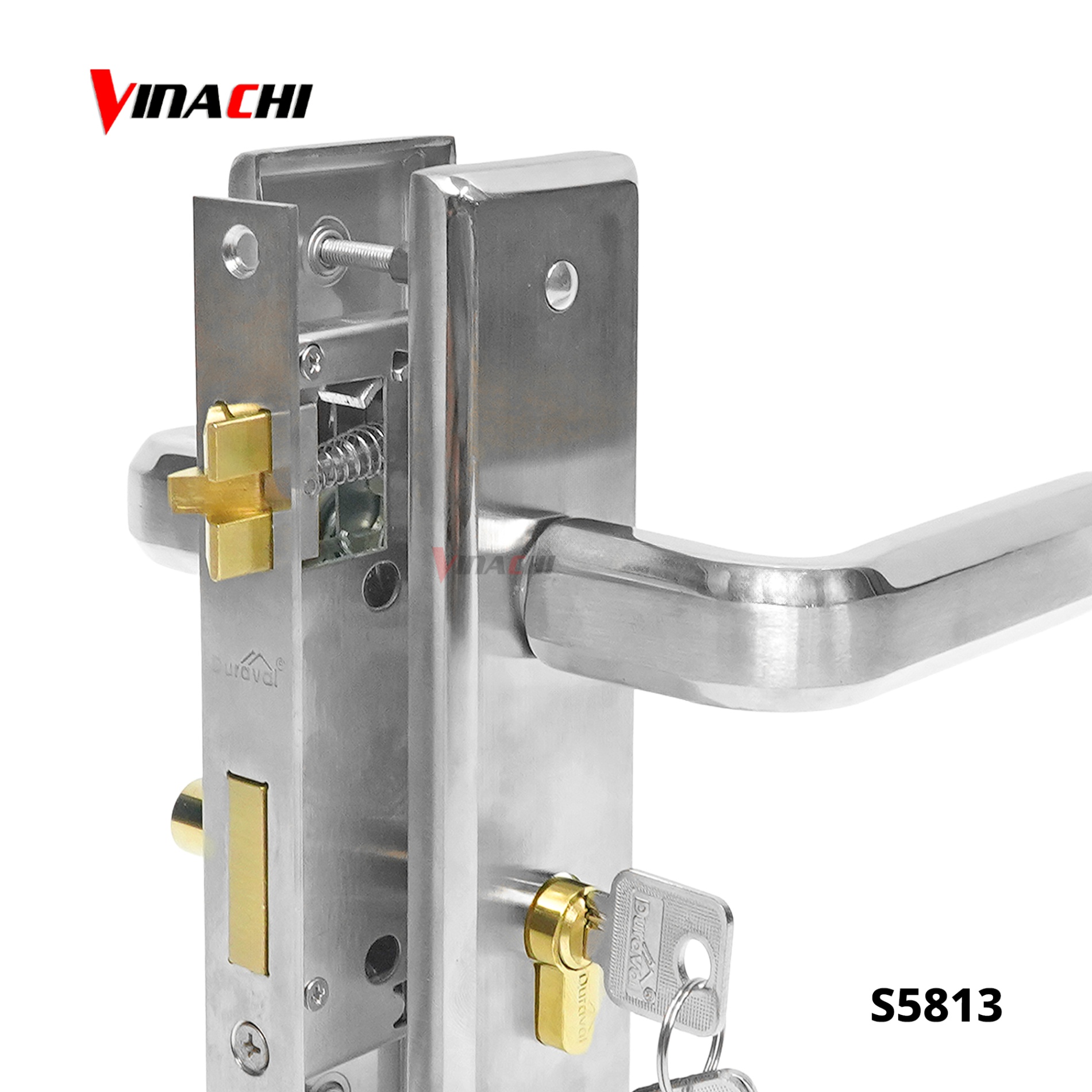 S5813 - Khoá tay gạt Inox Duraval S5813.jpg