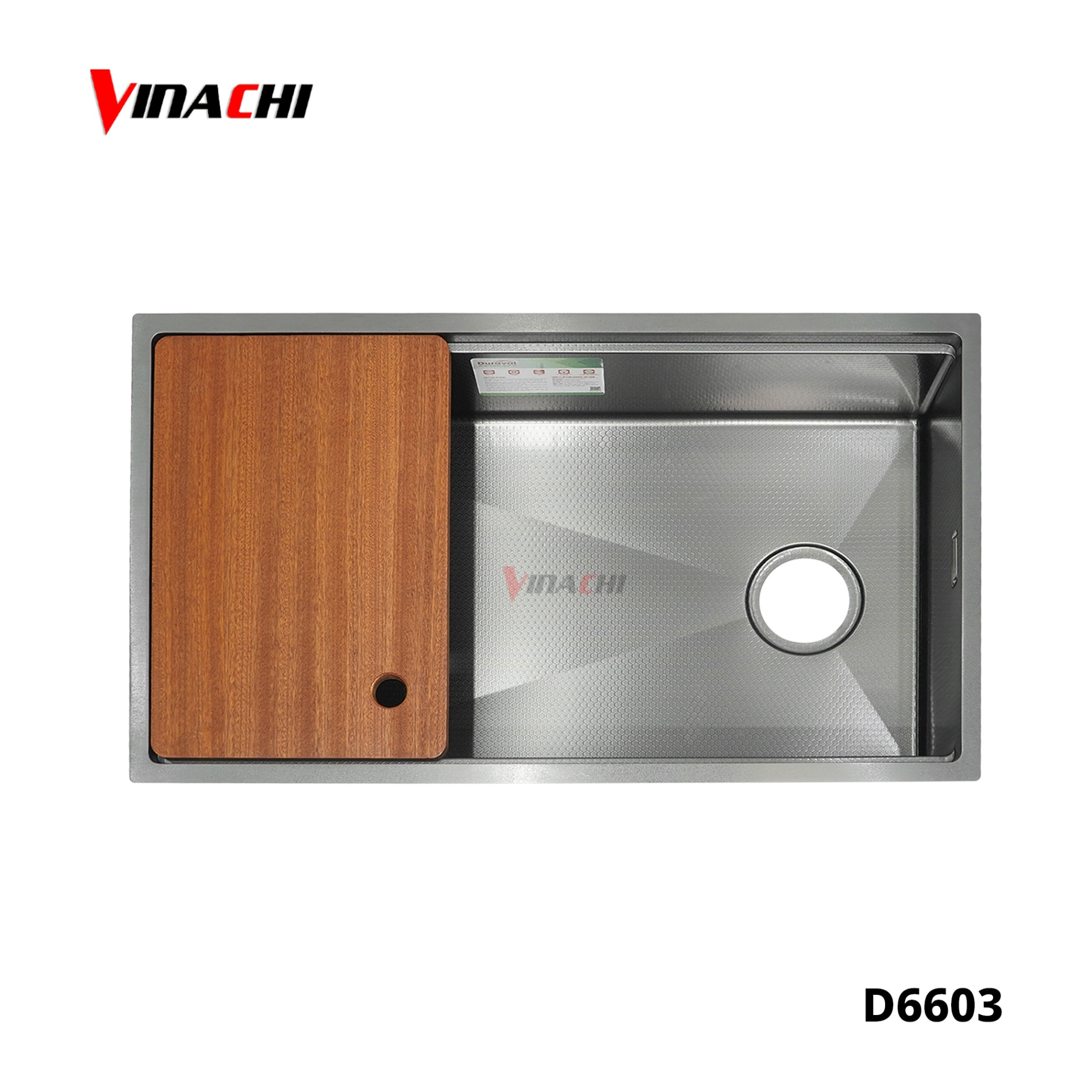 D6603 - Chậu rửa 1 hố inox 304 Duraval D6603.jpg