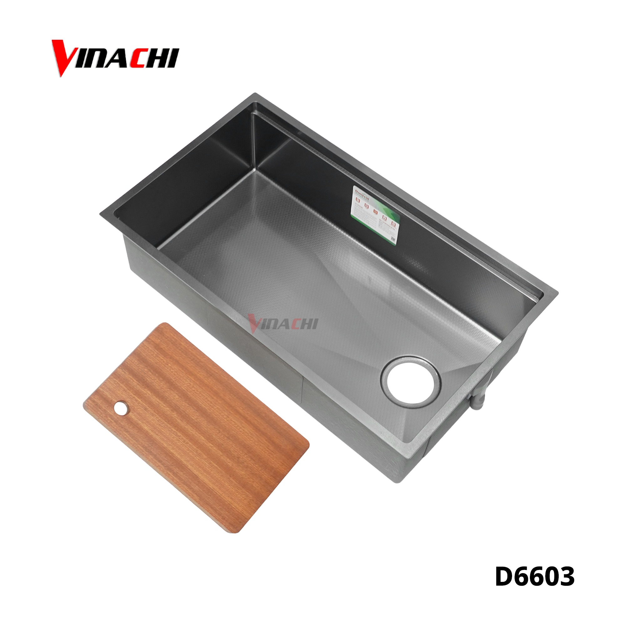 D6603 - Chậu rửa 1 hố inox 304 Duraval D6603.jpg