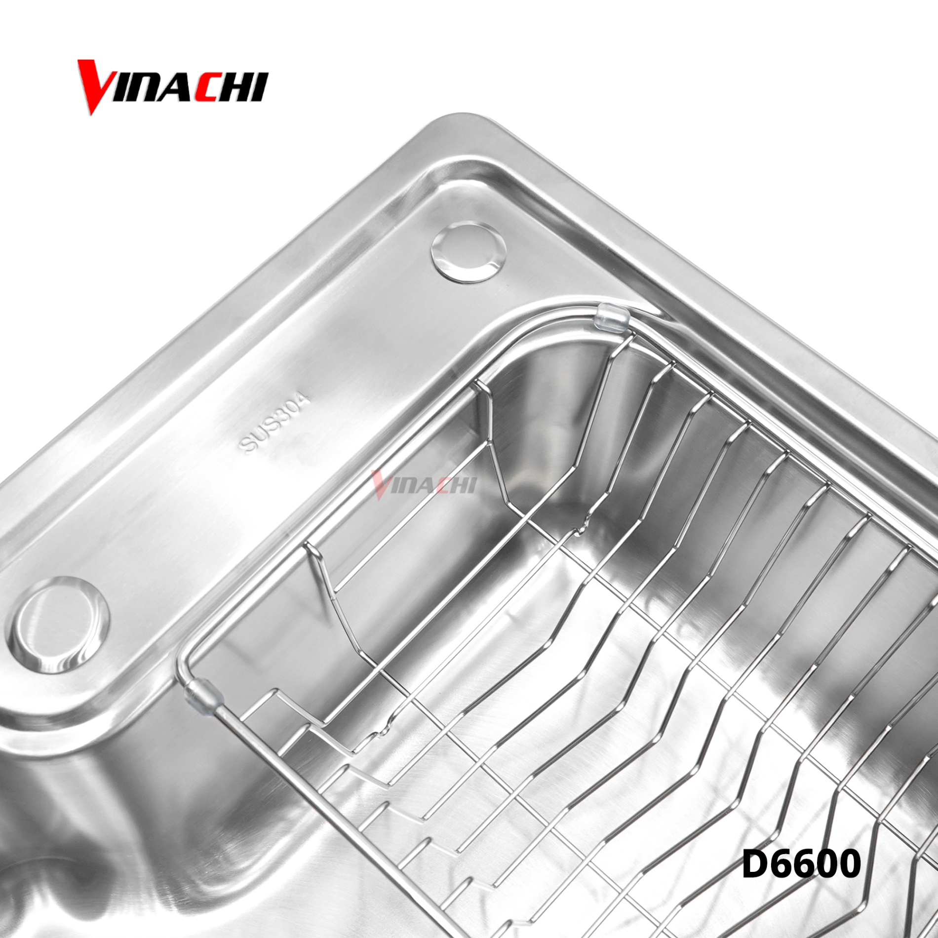 D6600 - Chậu rửa 1 hố inox 304 Duraval D6600.jpg