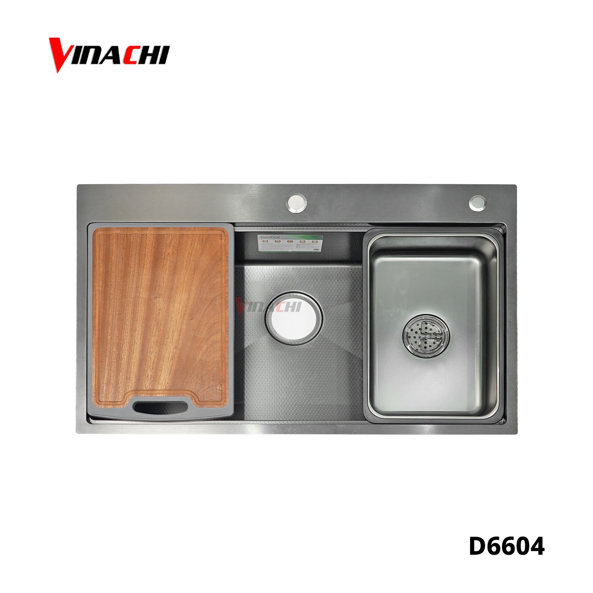 D6604 - Chậu rửa 1 hố inox 304 Duraval D6604.jpg