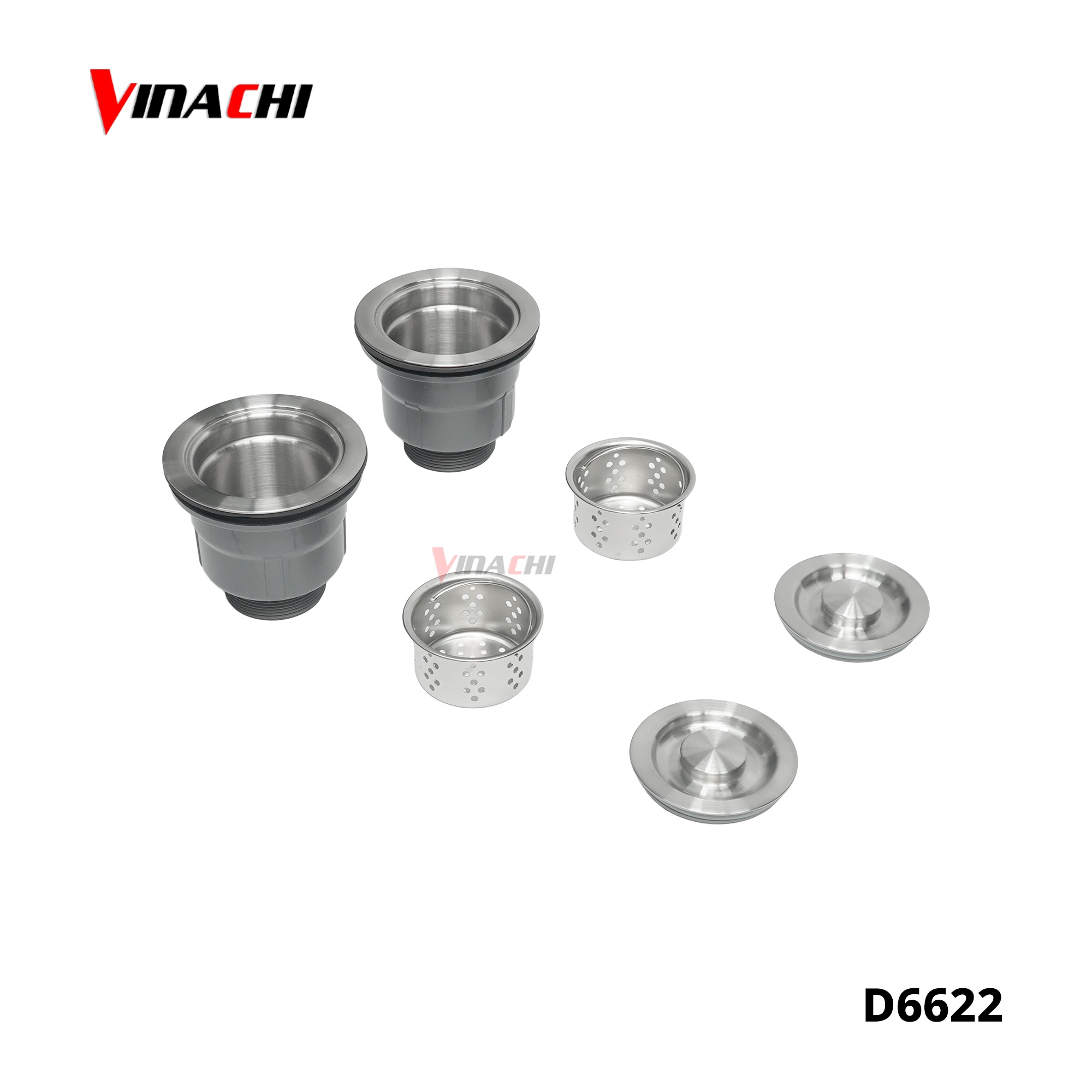 D6622 - Chậu rửa 2 hố inox 304 Duraval D6622.jpg