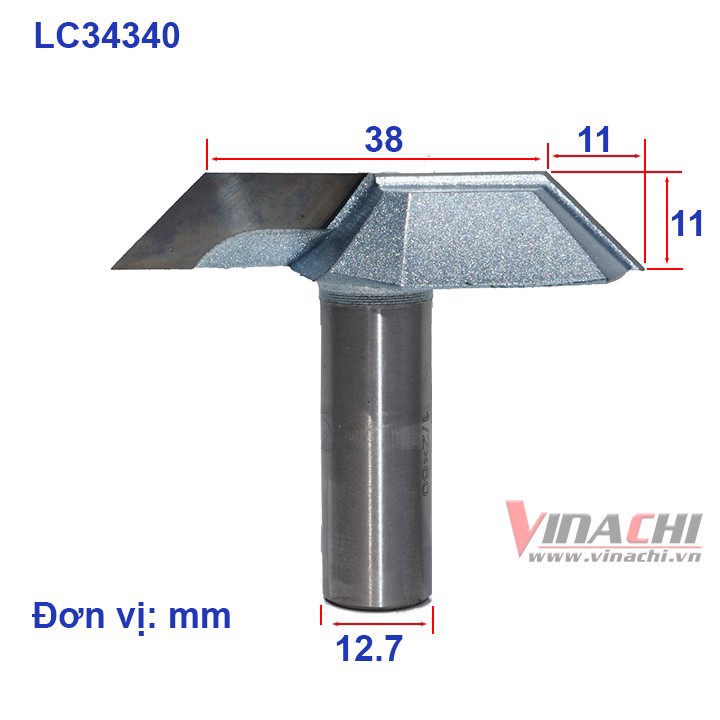 Mũi vát lửng Tideway LC34340