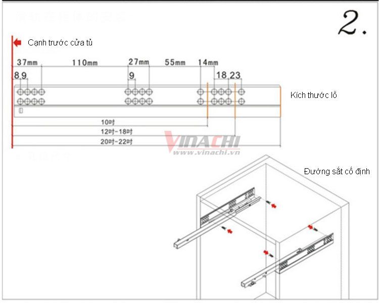 Cach lap ray truot giam chan kieu 1