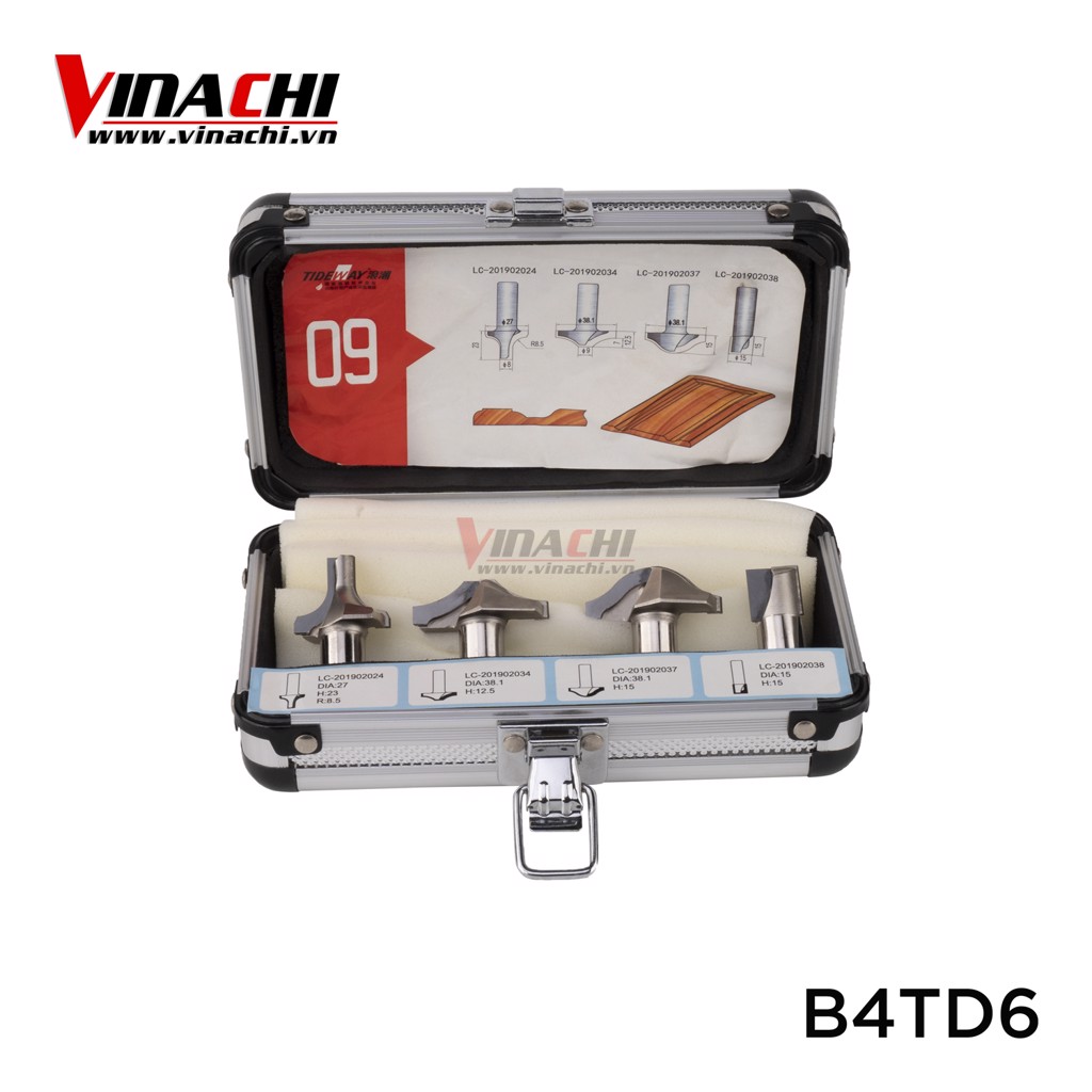 Bộ 4 mũi huỳnh ván tủ bếp tideway - 6