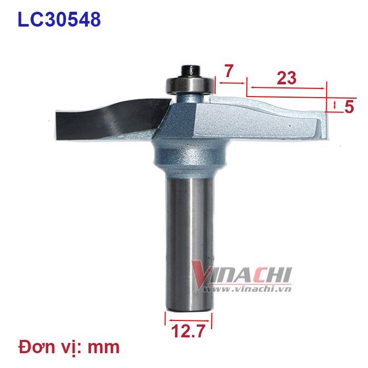 Mũi huỳnh ván cong bi LC30548