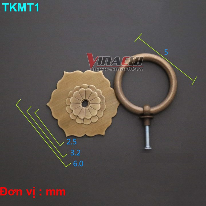 Tay kéo móc tròn kiểu 1