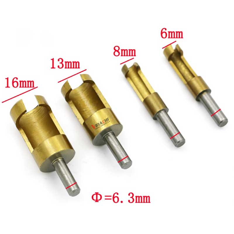 Bo 4 mui khoan lay nut go