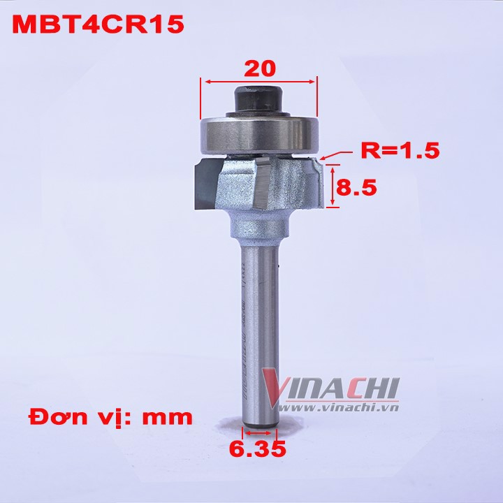 MŨI SOI MÉP CẠNH 4 CÁNH TIDEWAY