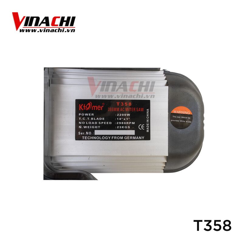 máy cắt nhôm chạy từ Ktomer T358