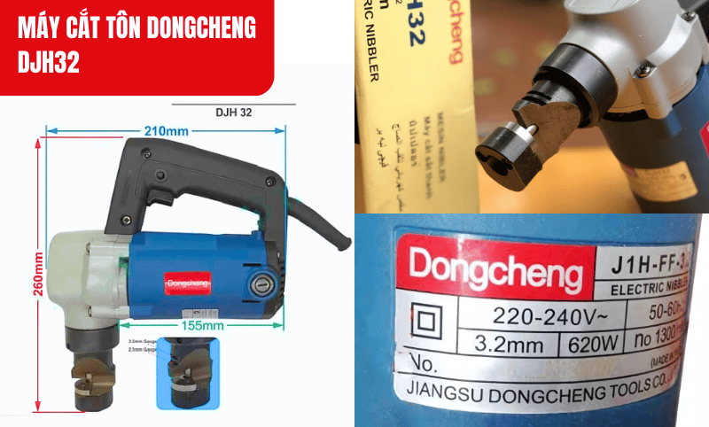 Kích thước và thông số của máy