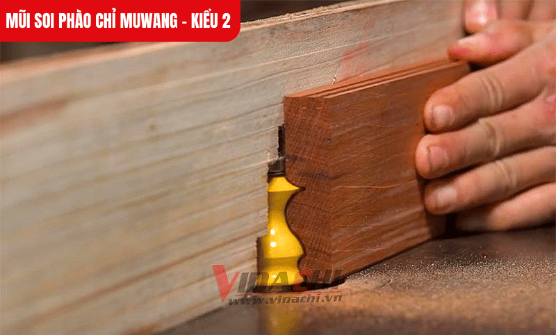 Lưỡi cắt giúp bạn tạo hoa văn phào chỉ mịn, không sứt mẻ, phù hợp chế tác nội thất và trang trí gỗ