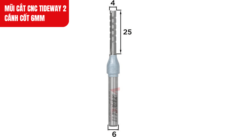 Kích thước chi tiết của phân loại 6*4*25*70mm