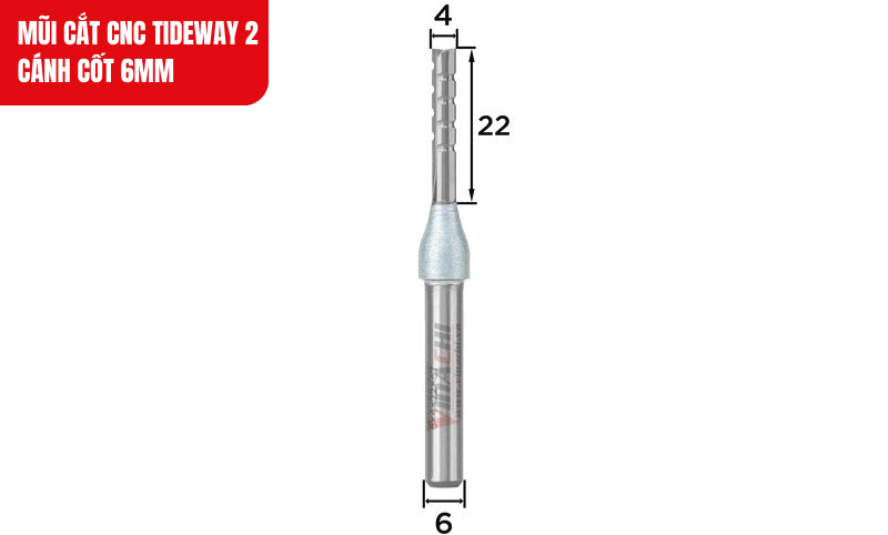 Kích thước chi tiết của phân loại 6*4*22*67mm