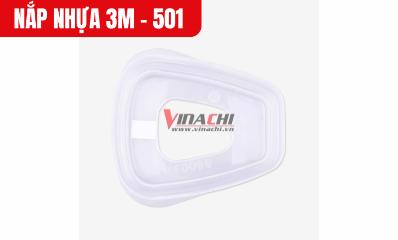 Nắp nhựa 3M - 501 được thiết kế riêng cho các dòng mặt nạ và phin lọc của 3M