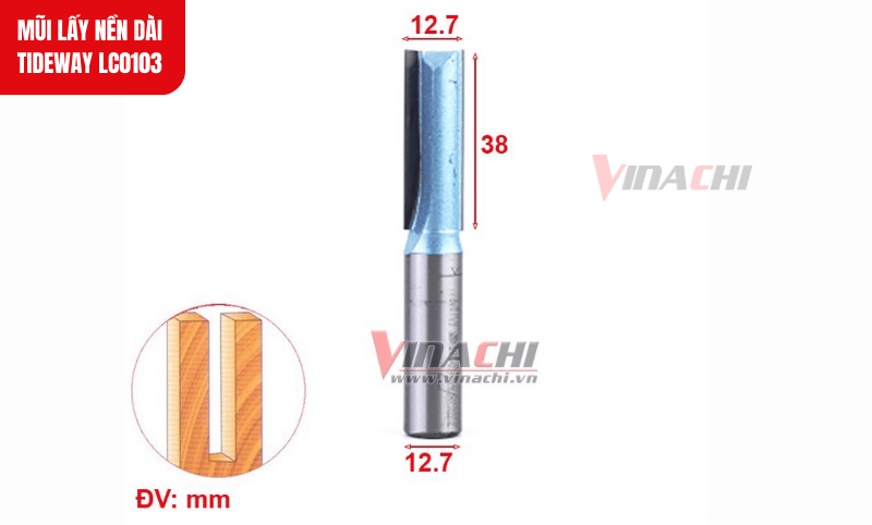Kích thước chi tiết của phân loại 1/2*1/2*1-1/2