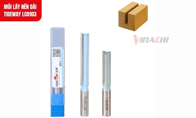 Mũi lấy nền dài Tideway LC0103 được thiết kế chuyên dụng để soi rãnh sâu, tạo mặt phẳng đều và sắc nét