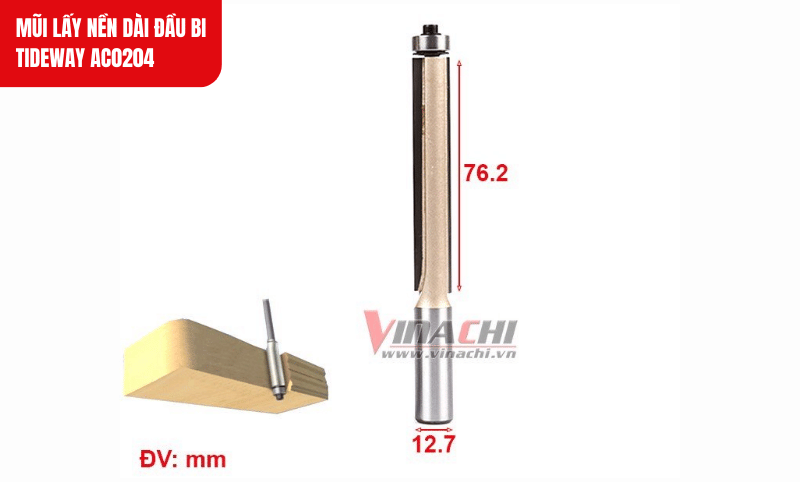 Mũi lấy nền đáp ứng tiêu chuẩn ISO9001, đảm bảo chất lượng và độ chính xác trong sản xuất