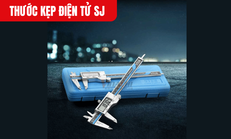 Thước kẹp điện tử SJ không phù hợp với các chi tiết cơ khí có kích thước lớn hơn 150mm