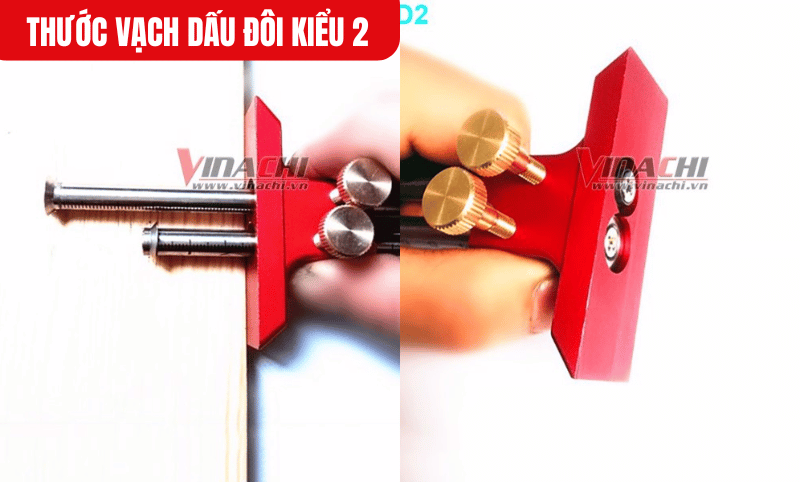 Đai ốc điều chỉnh trơn tru, cho phép điều chỉnh thanh trượt, mà không cần dùng lực mạnh