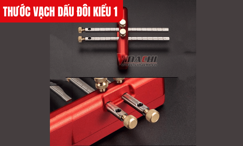 Trước khi thao tác, điều chỉnh chính xác khoảng cách giữa hai bút theo nhu cầu sử dụng