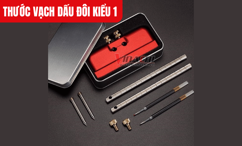 Thanh trượt được làm từ inox cao cấp, tích hợp số khắc laze rõ nét và chính xác