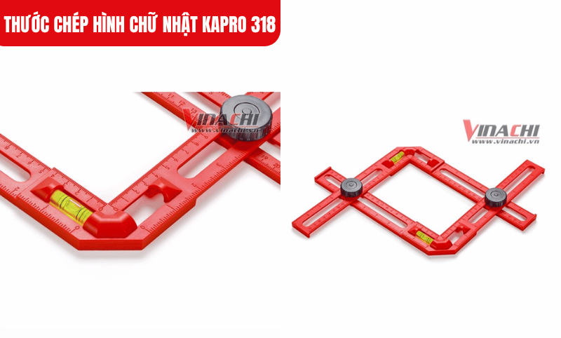 Nếu thước bị lệch, kiểm tra xem các núm xoay đã được siết chặt chưa
